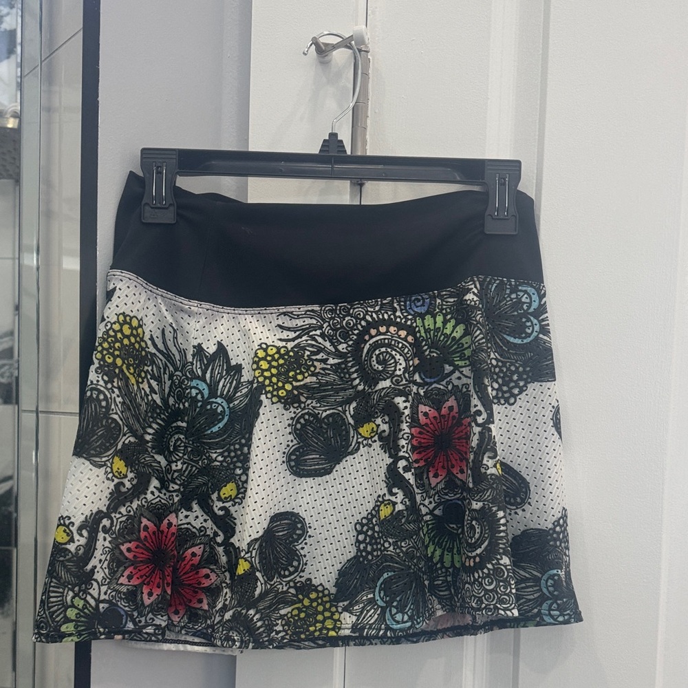 Floral Patterned Women's Skirt